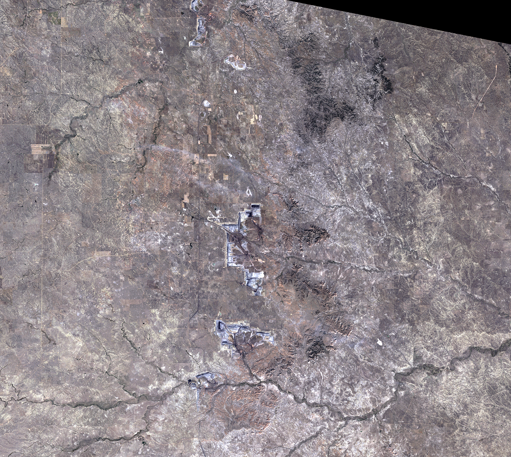 Sept. 22, 2003, Landsat 5 (path/row 34/30) — Powder River Basin, Wyoming, USA