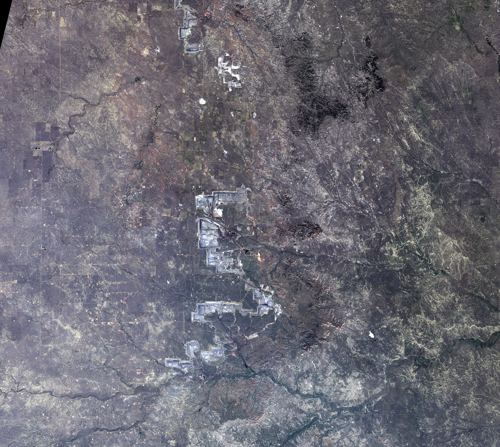 Sept. 7, 2021, Landsat 8 (path/row 34/30) — Powder River Basin, Wyoming, USA