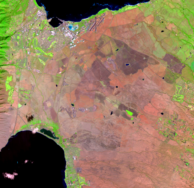 Nov. 5, 2021, Landsat 8 (path/row 63/46) — Maui, Hawaii, USA