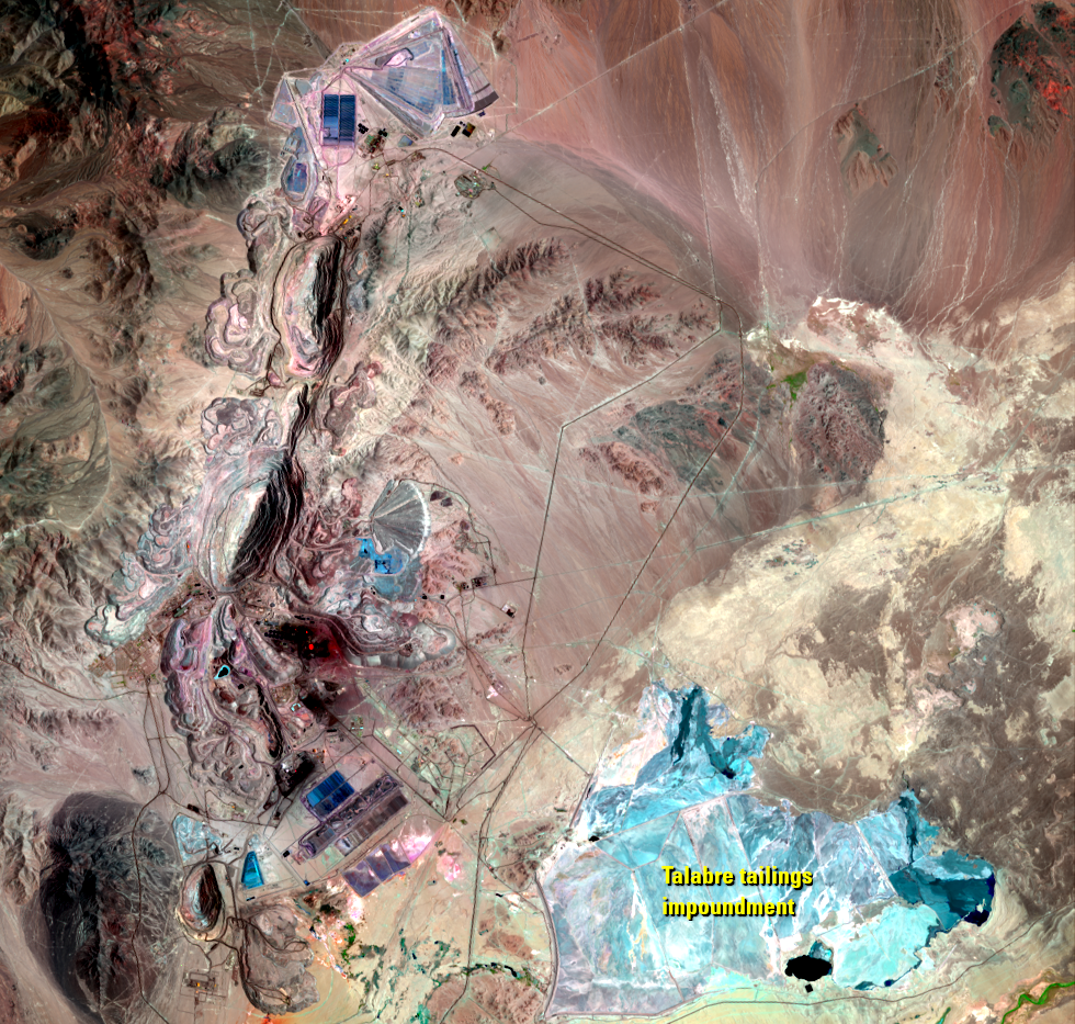 Jan. 27, 2018, Landsat 8 (path/row 1/75) — Chuquicamata, Chile