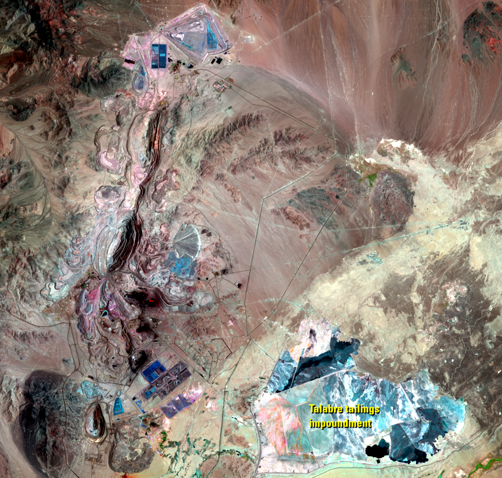 Jan. 1, 2020, Landsat 8 (path/row 1/75) — Chuquicamata, Chile