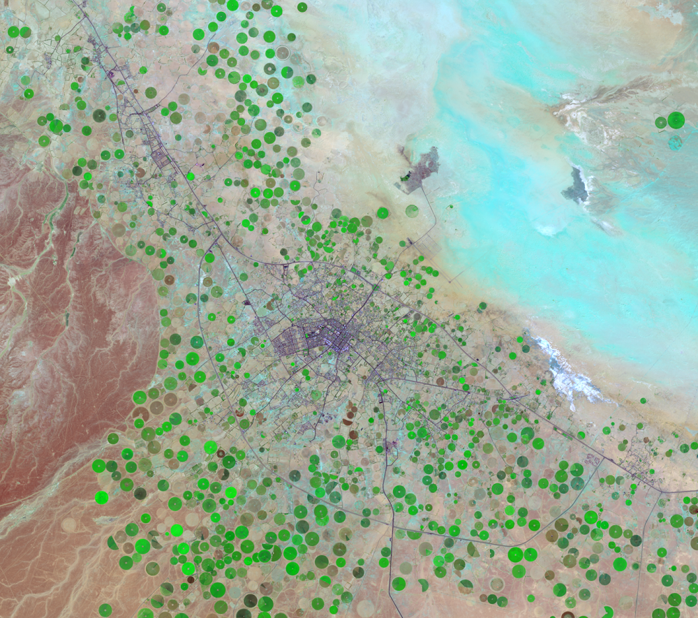 Feb. 13, 2022, Landsat 9 (path/row 172/39) — Tubarjal, Saudi Arabia