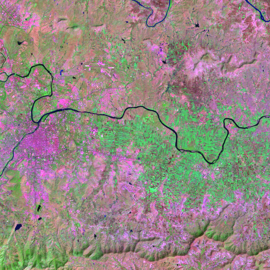 Nov. 5, 1993, Landsat 5 (path/row 147/47) — Pune, India