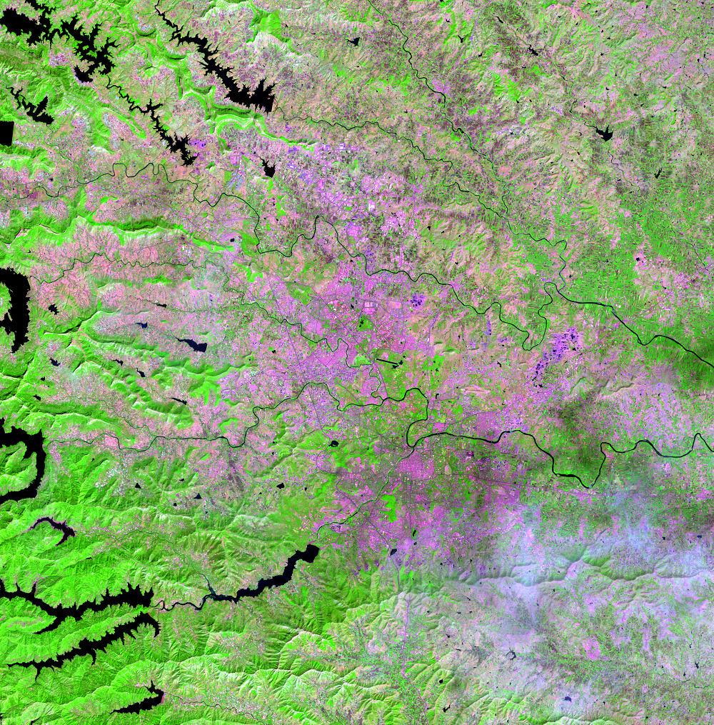 Nov. 7, 2017, Landsat 8 (path/row 147/47) — Pune, India
