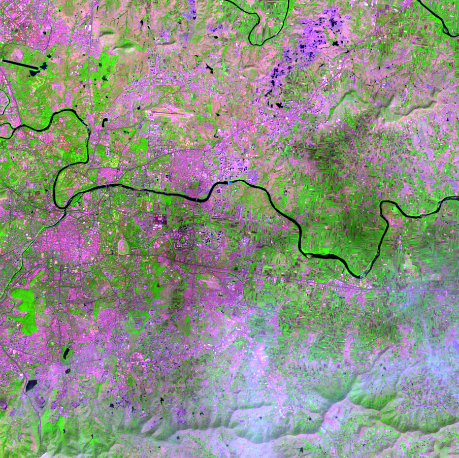 Nov. 7, 2017, Landsat 8 (path/row 147/47) — Pune, India