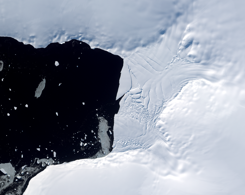 Mar. 28, 2022, Sentinel-2B — Verdi Ice Shelf, Antarctica