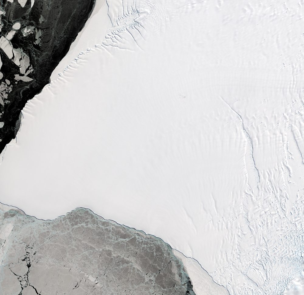 Oct. 31, 2016, Landsat 8 (path/row 183/114) — Chasm 1, Brunt Ice Shelf, Antarctica