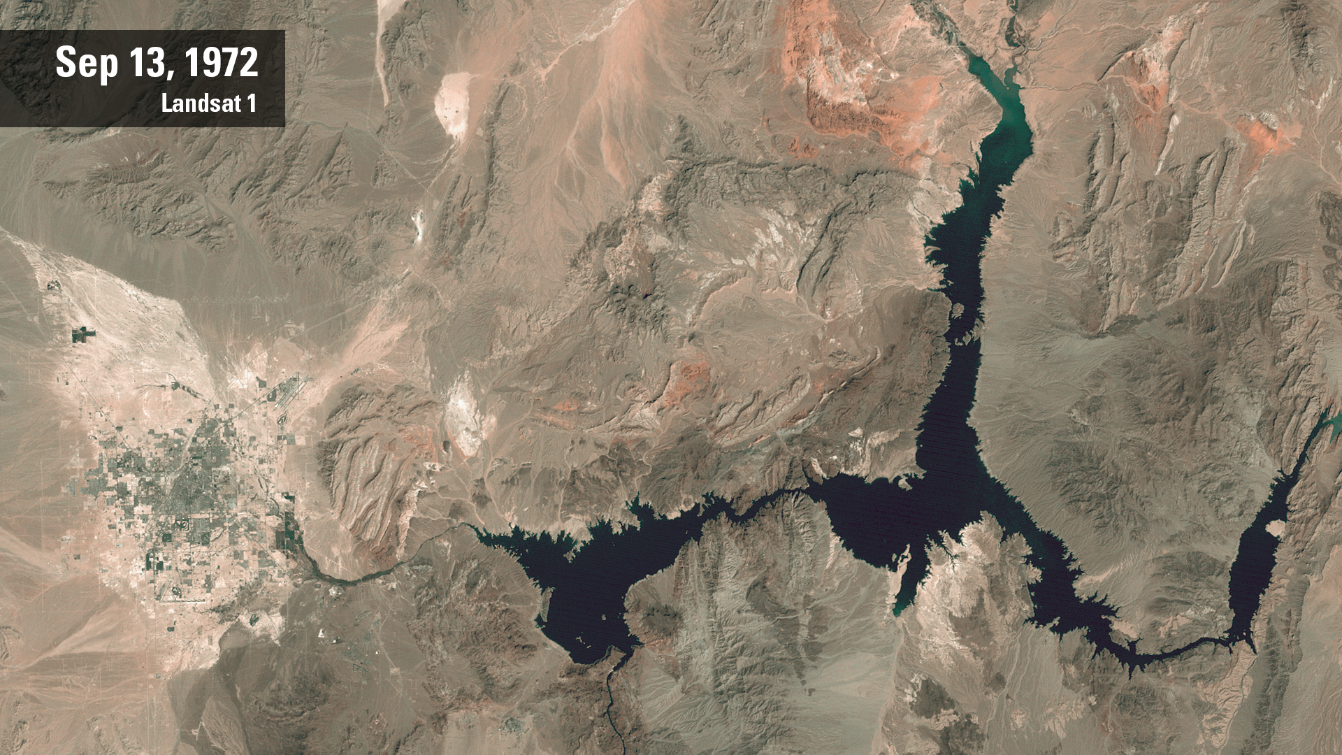 Lake Mead and the Megadrought before