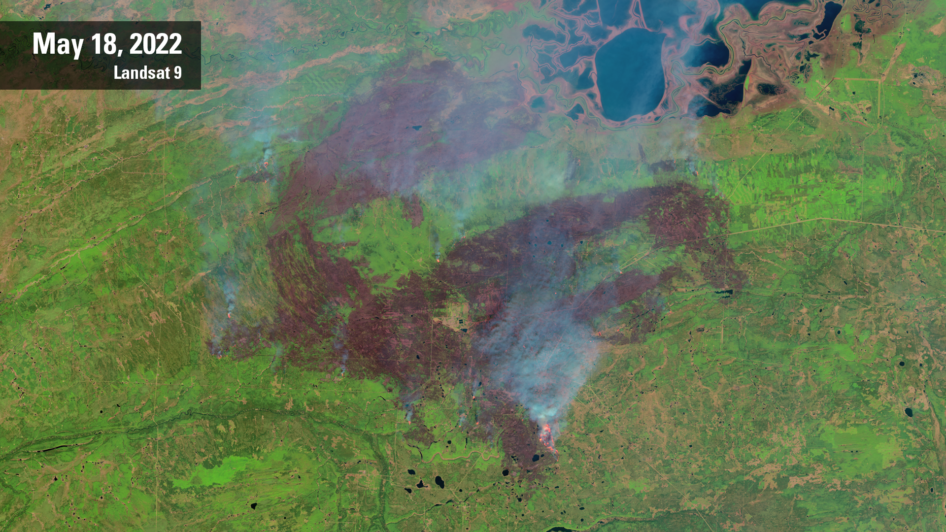 Fires in Canada, May 2023 before