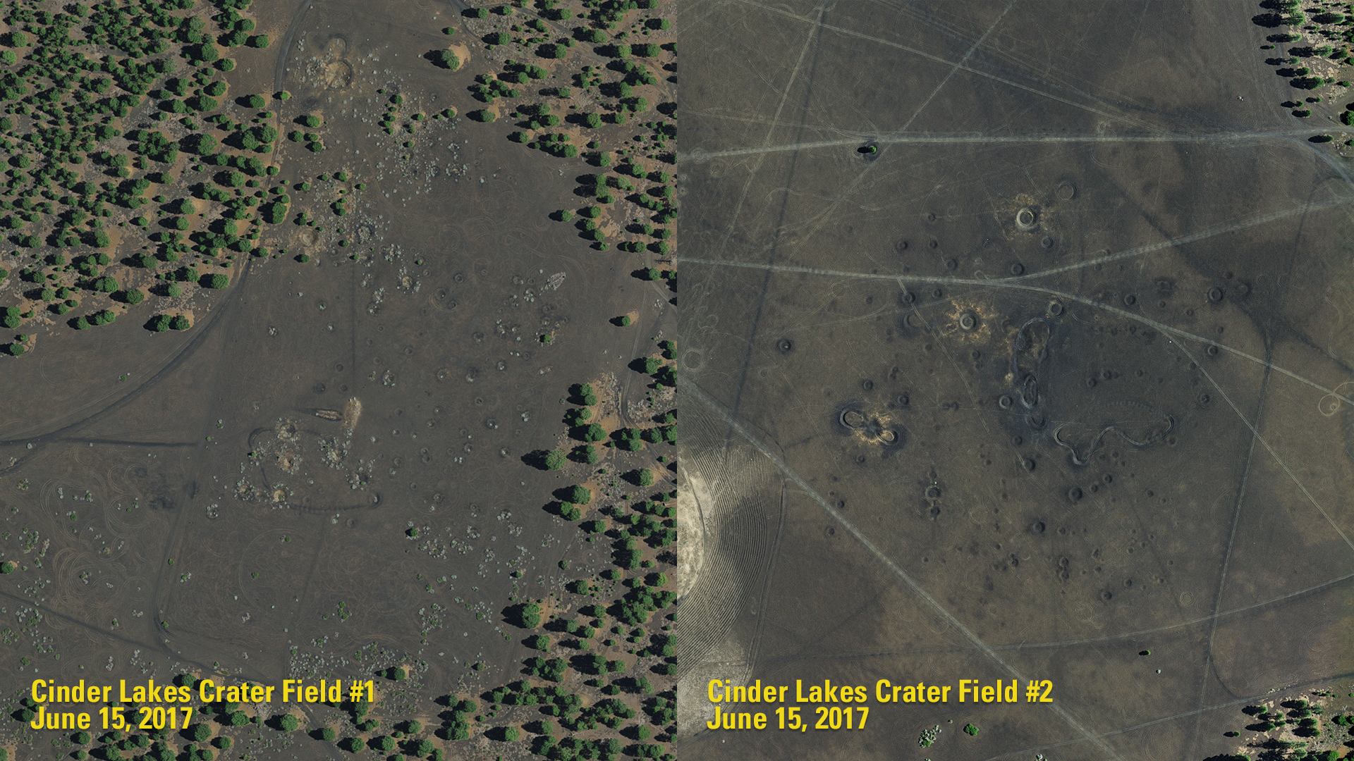 Cinder Lake crater fields - 2017