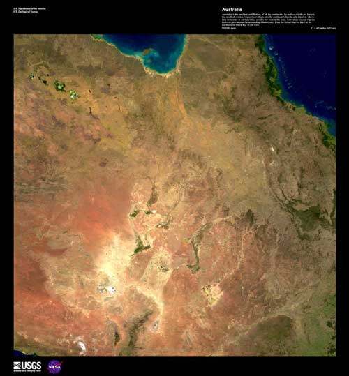 A portion of Australia.