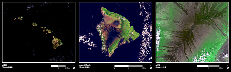 Kilauea, Mauna Loa Volcanoes Shape the Face of Hawaii