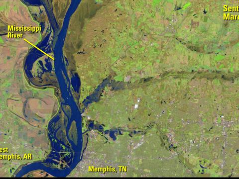 Mississippi River Flooding: 2019 vs. 2020