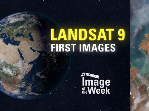 Landsat 9 First Images