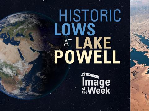 Image of the Week - Historic Lows at Lake Powell