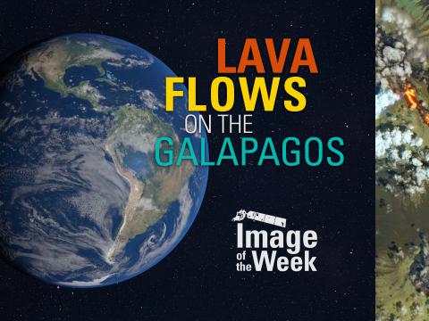 Lava Flows on the Galapagos