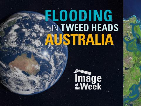 Flooding in Tweed Heads, Australia