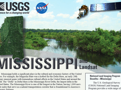Mississippi and Landsat