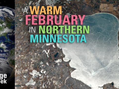 A Warm February in Northern Minnesota
