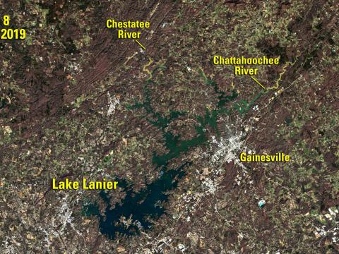 Lake Lanier Hits 40-Year High Water Mark