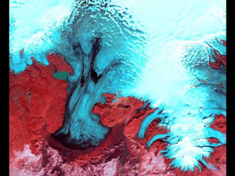 Vatnajokull Glacier Ice Cap